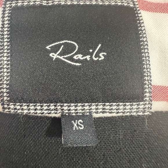 Rails White and Red Striped Casual Shirt - Picture 2 of 7